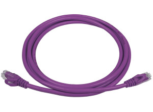 PowerPRO Purple Cat.5e U/UTP Patch Cord - PVC